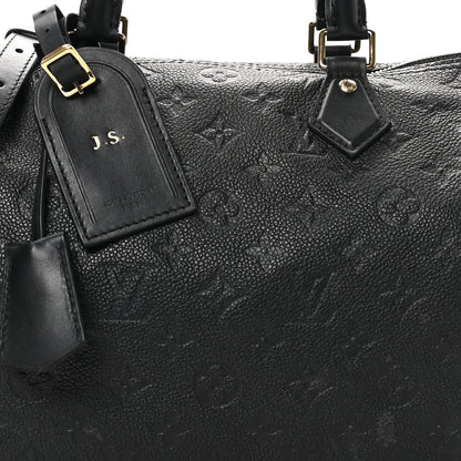 Louis Vuitton Empreinte Monogram Speedy Soft 30 Black 7 of 10