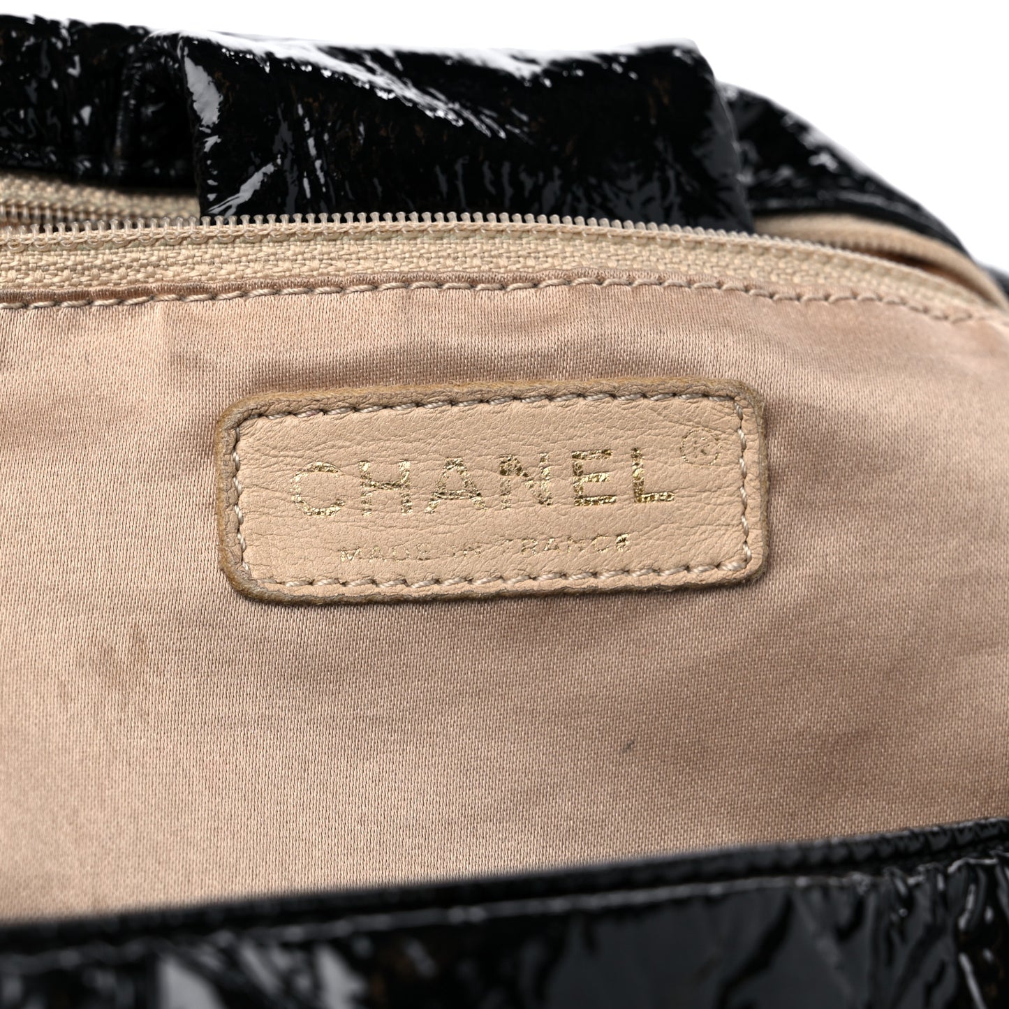 Vinyl XL Rock and Chain Flap Black