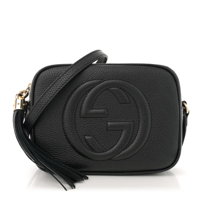 Gucci Pebbled Calfskin Small Soho Disco Bag Black 1 of 10