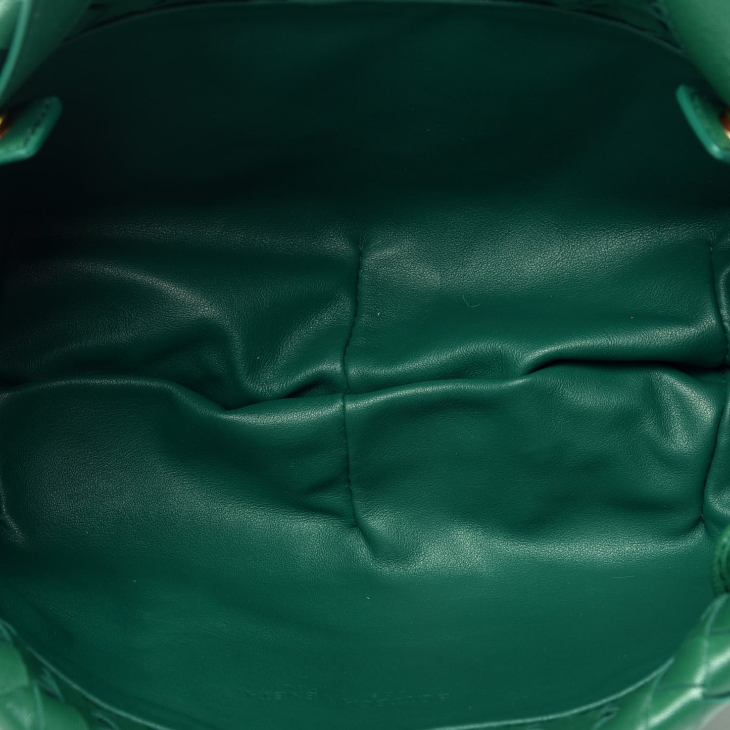 Nappa Intrecciato Small Bulb Racing Green