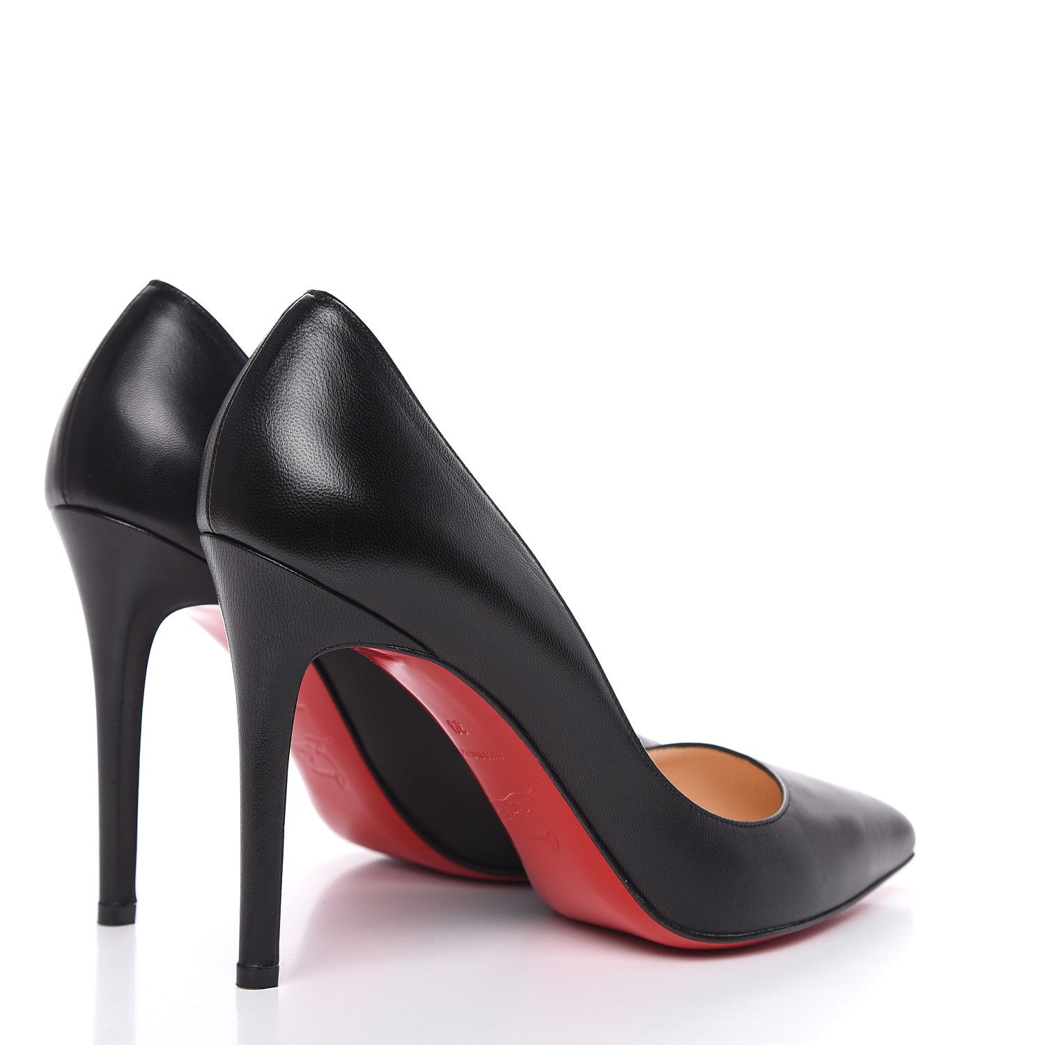 Christian Louboutin Kid Pigalle 100 Pumps 39 Black 4 of 11