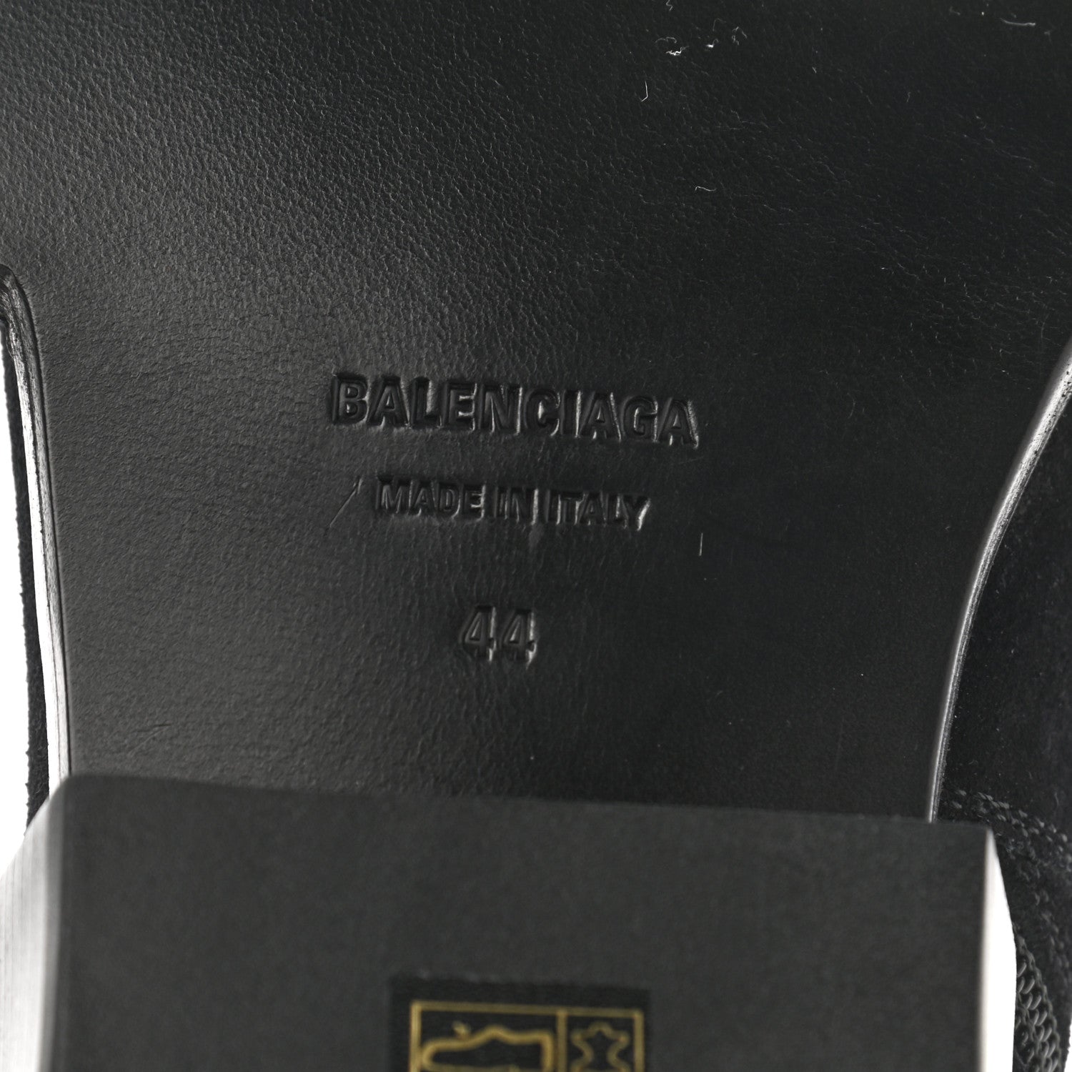Balenciaga Suede Mens Santiag Western Boots 44 Black 6 of 13
