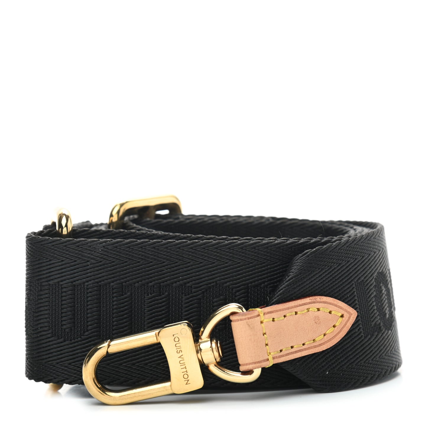 Monogram Multi Pochette Accessories Bandouliere Shoulder Strap Black