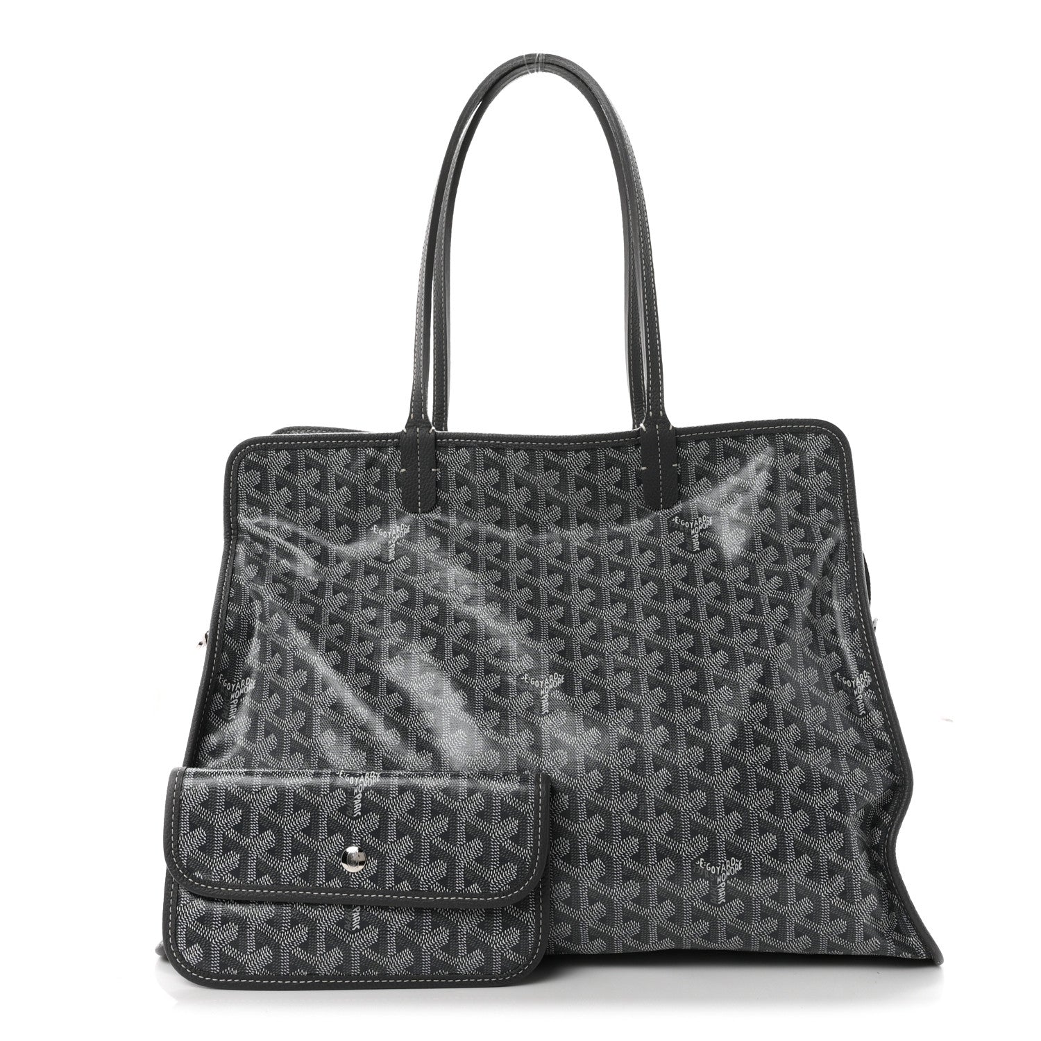 Goyard Goyardine Sac Hardy Pet Carrier PM Grey 3 of 13