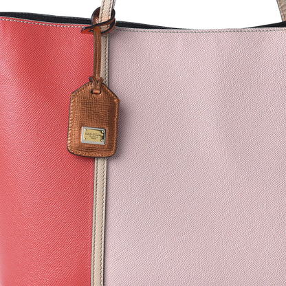 Dolce & Gabbana Textured Calfskin Tote Multicolor 8 of 9