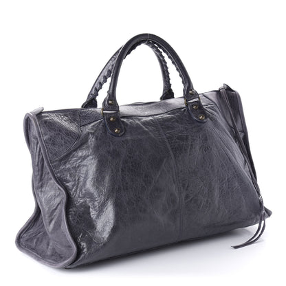 Balenciaga Agneau Classic Hardware Work Bleu Roi 3 of 10