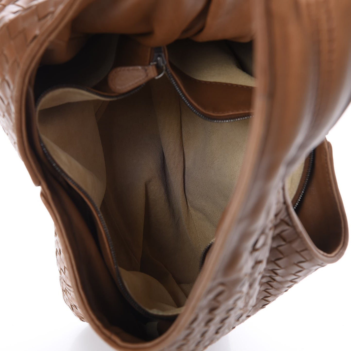 Nappa Intrecciato Ball Hobo Noce