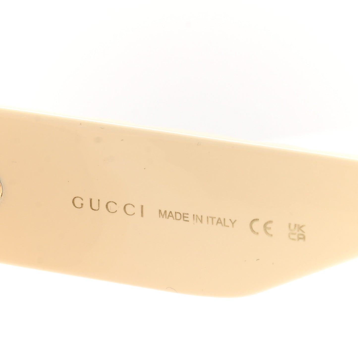 Acetate GG Butterfly Sunglasses GG0808S Ivory