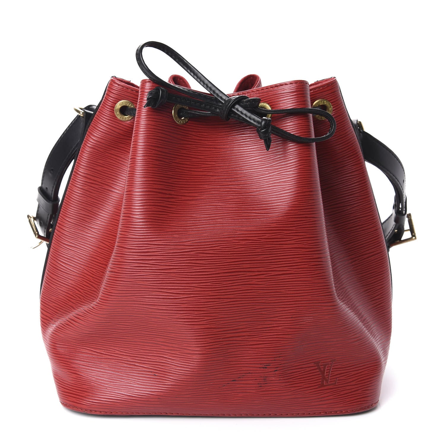 Louis Vuitton Epi Petit Noe Red Black 1 of 10