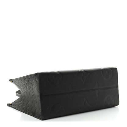 Louis Vuitton Empreinte Monogram Giant Onthego GM Black 4 of 15