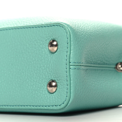 Louis Vuitton Taurillon Mini Capucines Miami Green 9 of 9