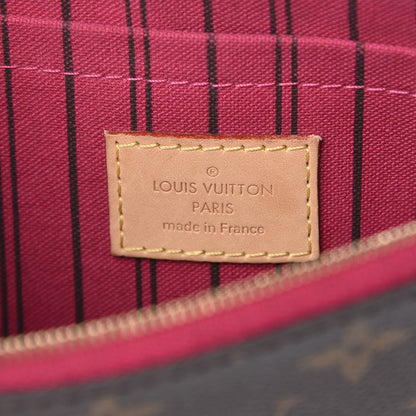 Louis Vuitton Monogram Neverfull MM GM Pochette Pivoine 6 of 9