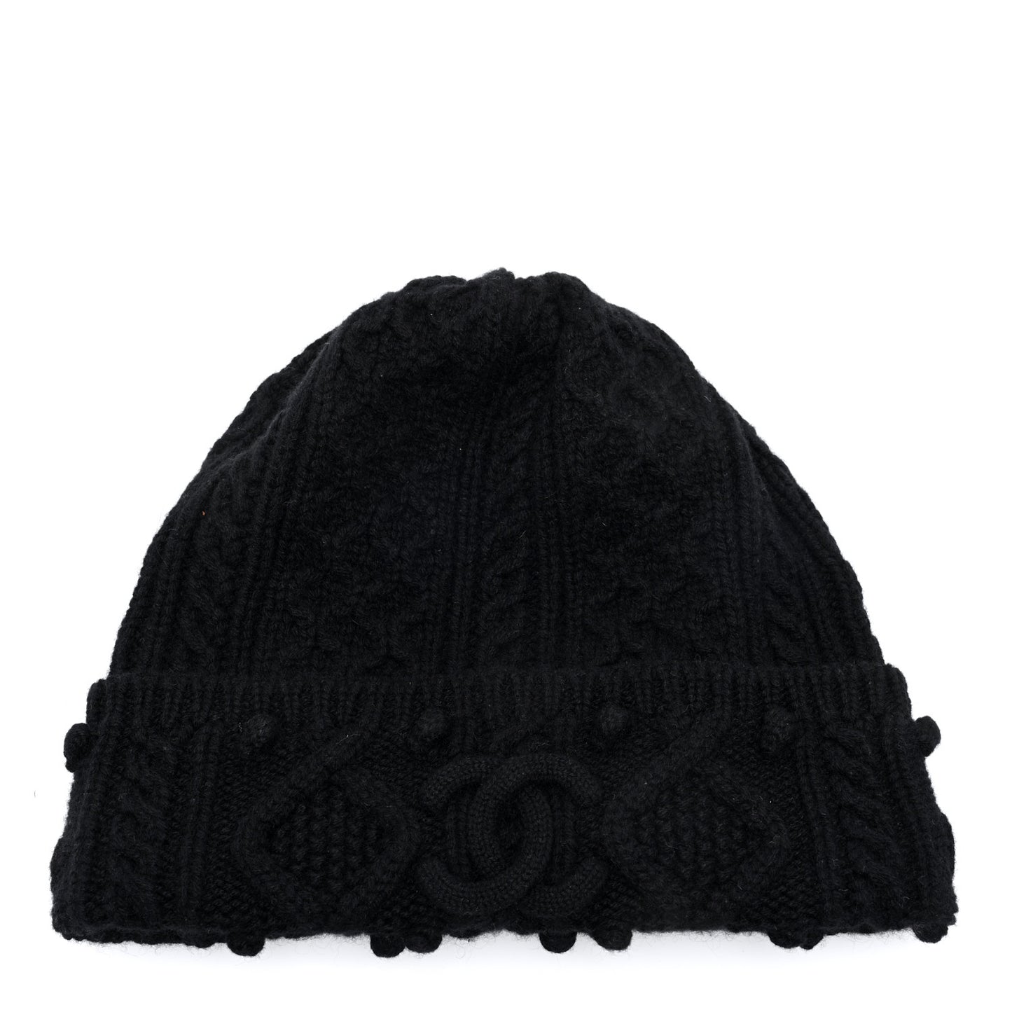 Cashmere CC Beanie Hat Black