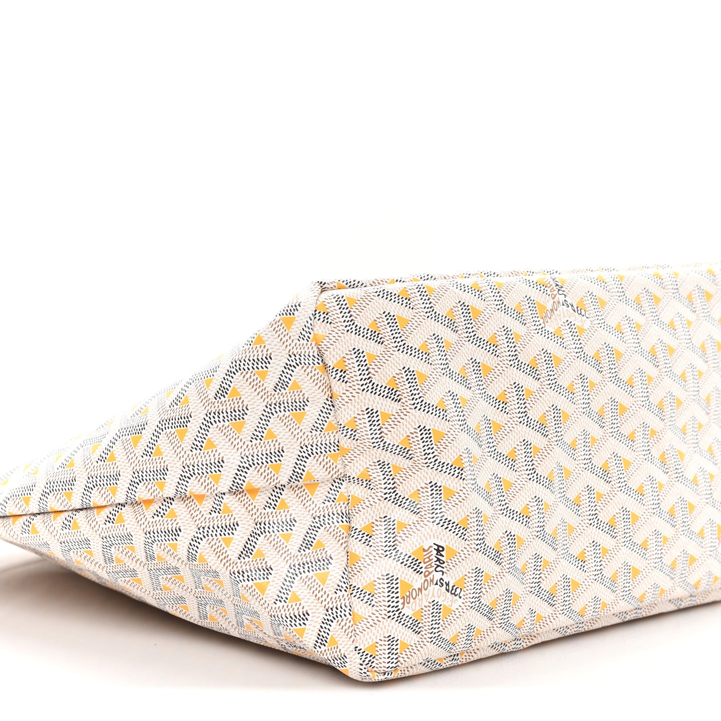 Goyardine Saint Louis Claire Voie PM White Yellow