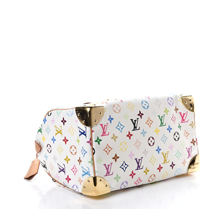 Louis Vuitton Monogram Multicolor Speedy 30 White 3 of 12