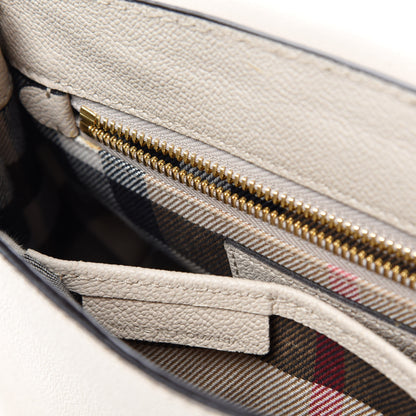 Burberry Soft Grain Calfskin Small Medley Crossbody Limestone 15 of 17