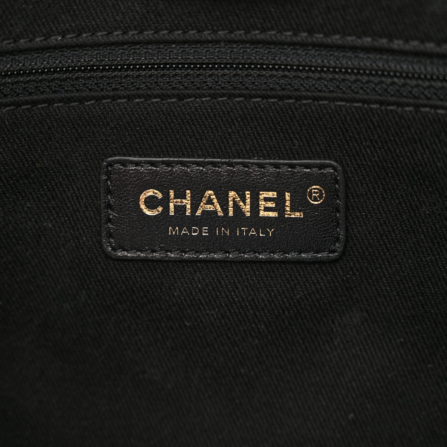 Chanel Mixed Fibers Striped Small Deauville Tote Black 6 of 11