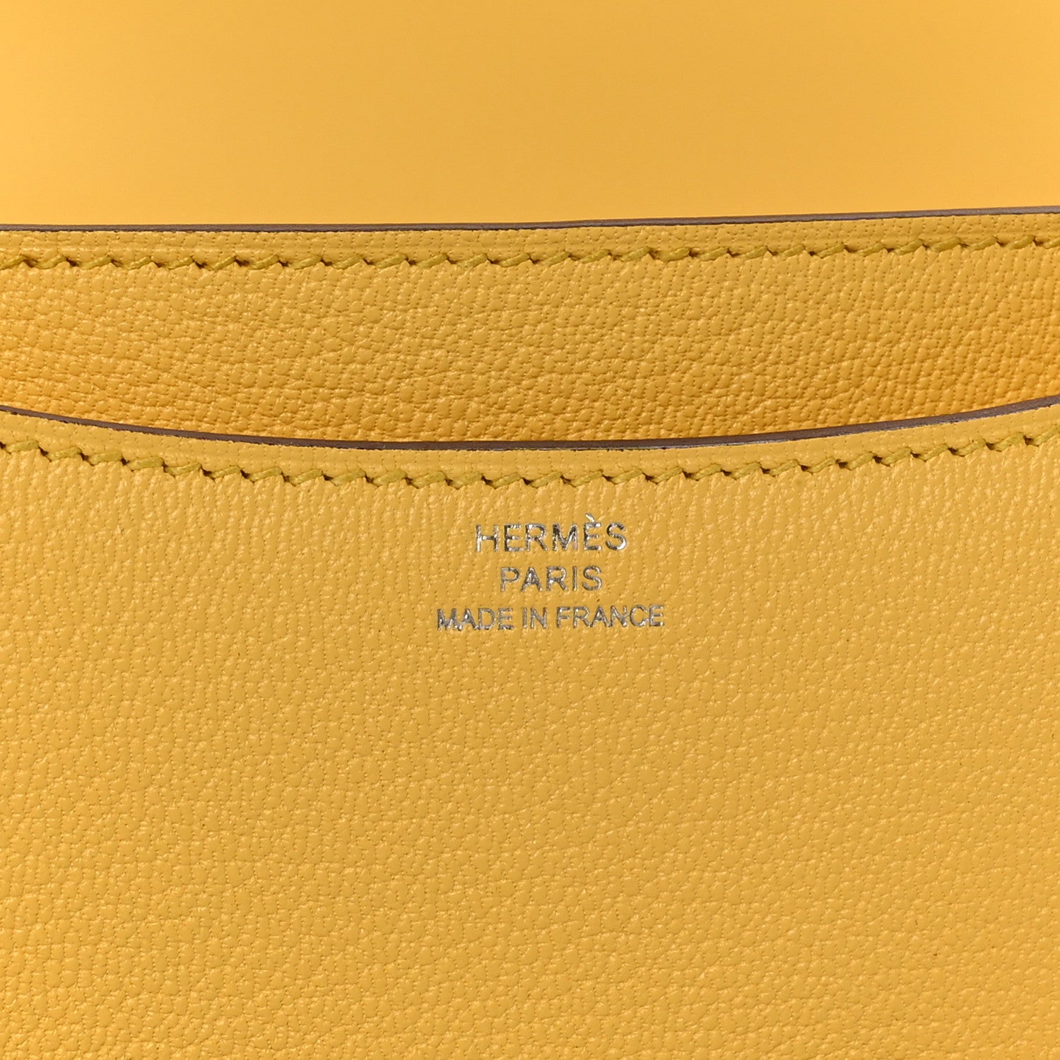 Hermes Chevre Mysore Constance 18 Jaune Mango 6 of 10