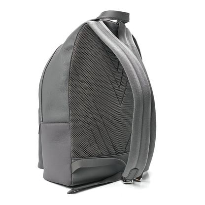 Louis Vuitton Grained Calfskin Aerogram Takeoff Backpack Grey 3 of 13