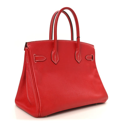 Hermes Epsom Candy Birkin 30 Rouge Casaque Bleu Thalassa 3 of 10