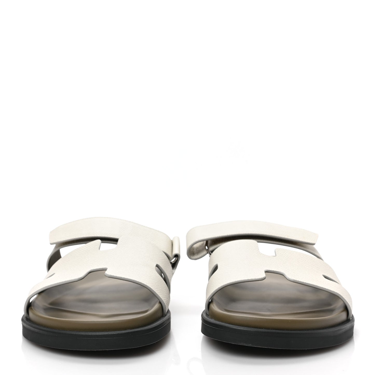 Epsom Mens Chypre Sandals 43 Beige Glaise Vert Toundra