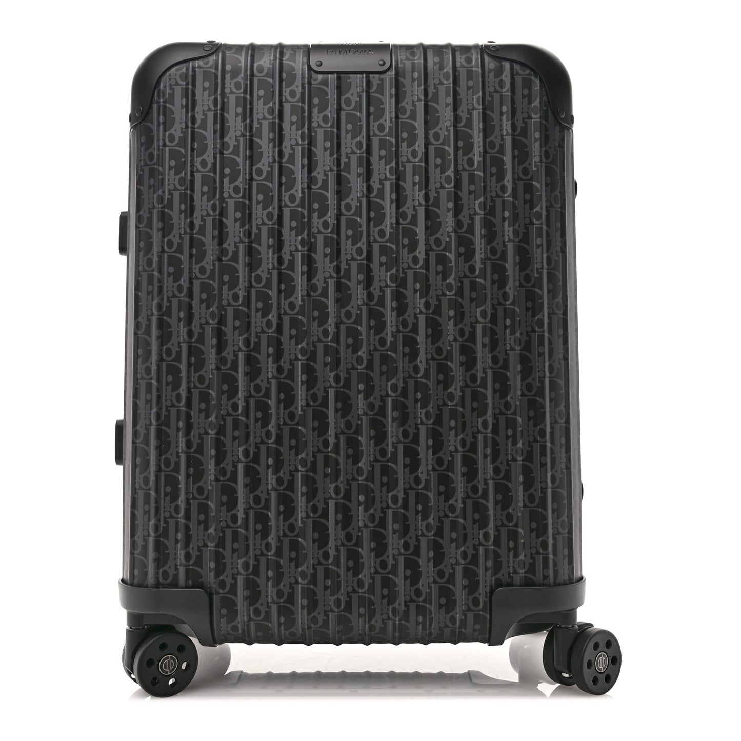 X RIMOWA Aluminum Gradient Original Cabin Luggage Black