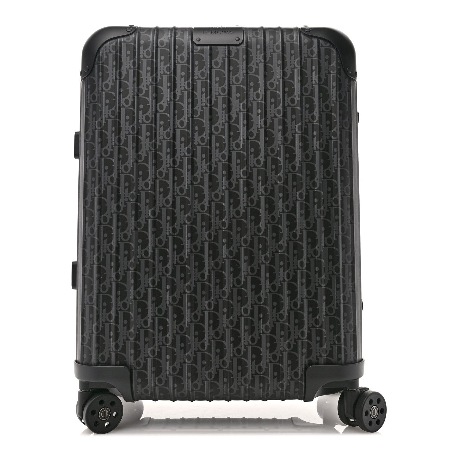 Christian Dior X RIMOWA Aluminum Gradient Original Cabin Luggage Black 1 of 8