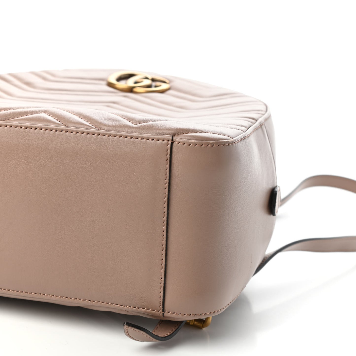 Calfskin Matelasse GG Marmont Backpack Porcelain Rose