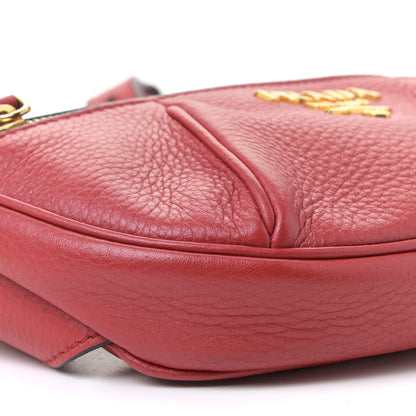 Prada Vitello Daino Small Belt Bag Rosso 11 of 26