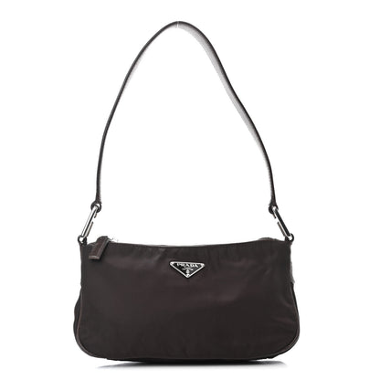 Prada Tessuto Nylon Shoulder Bag Moro 1 of 10