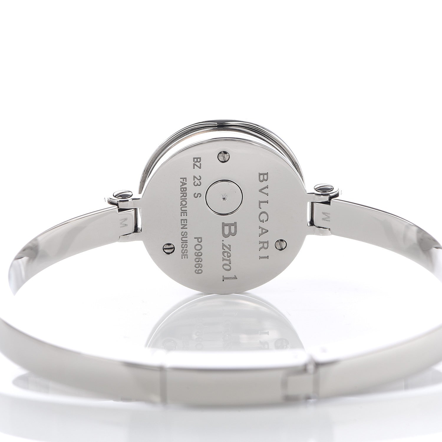 Bulgari Stainless Steel 23mm B.zero1 Quartz Watch Pink 5 of 5
