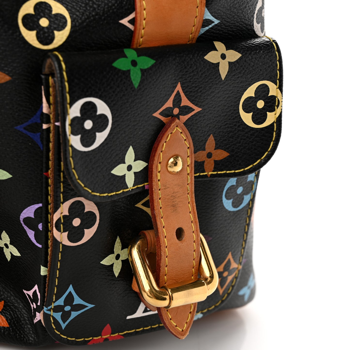 Monogram Multicolor Petit Noe Black