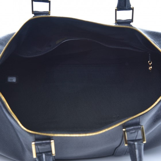 Caviar Timeless CC Duffel Bag Black