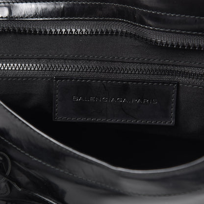 Balenciaga Glazed Calfskin Classic Hardware City Black 6 of 17