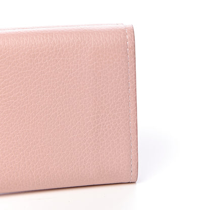 Louis Vuitton Calfskin Lockmini Wallet Rose Ballerine 8 of 9
