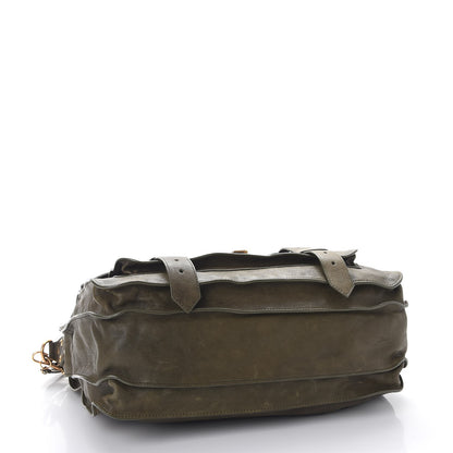 Proenza Schouler Lambskin Large PS1 Satchel Military 4 of 17