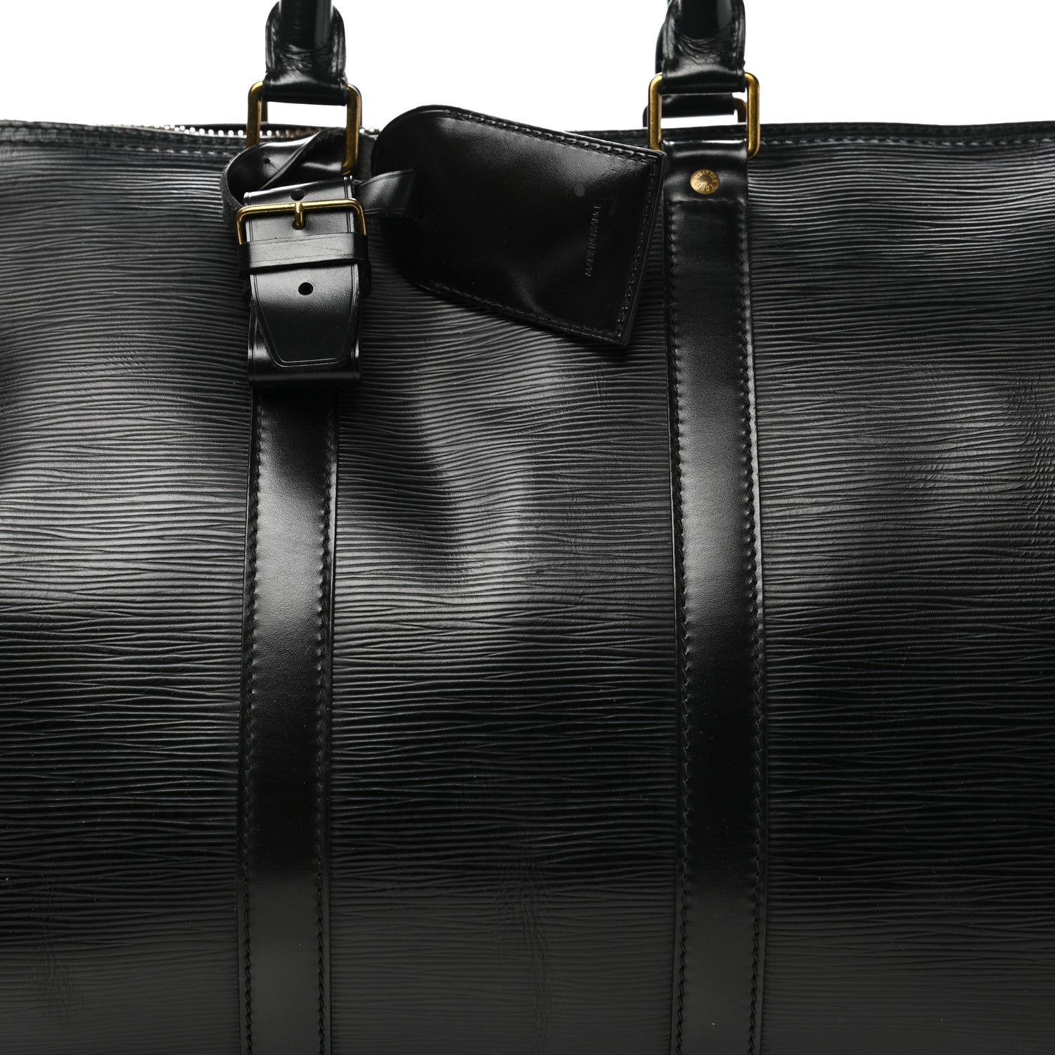 Louis Vuitton Epi Keepall 45 Black 8 of 20