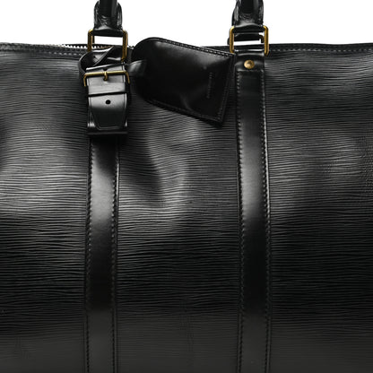 Louis Vuitton Epi Keepall 45 Black 8 of 20