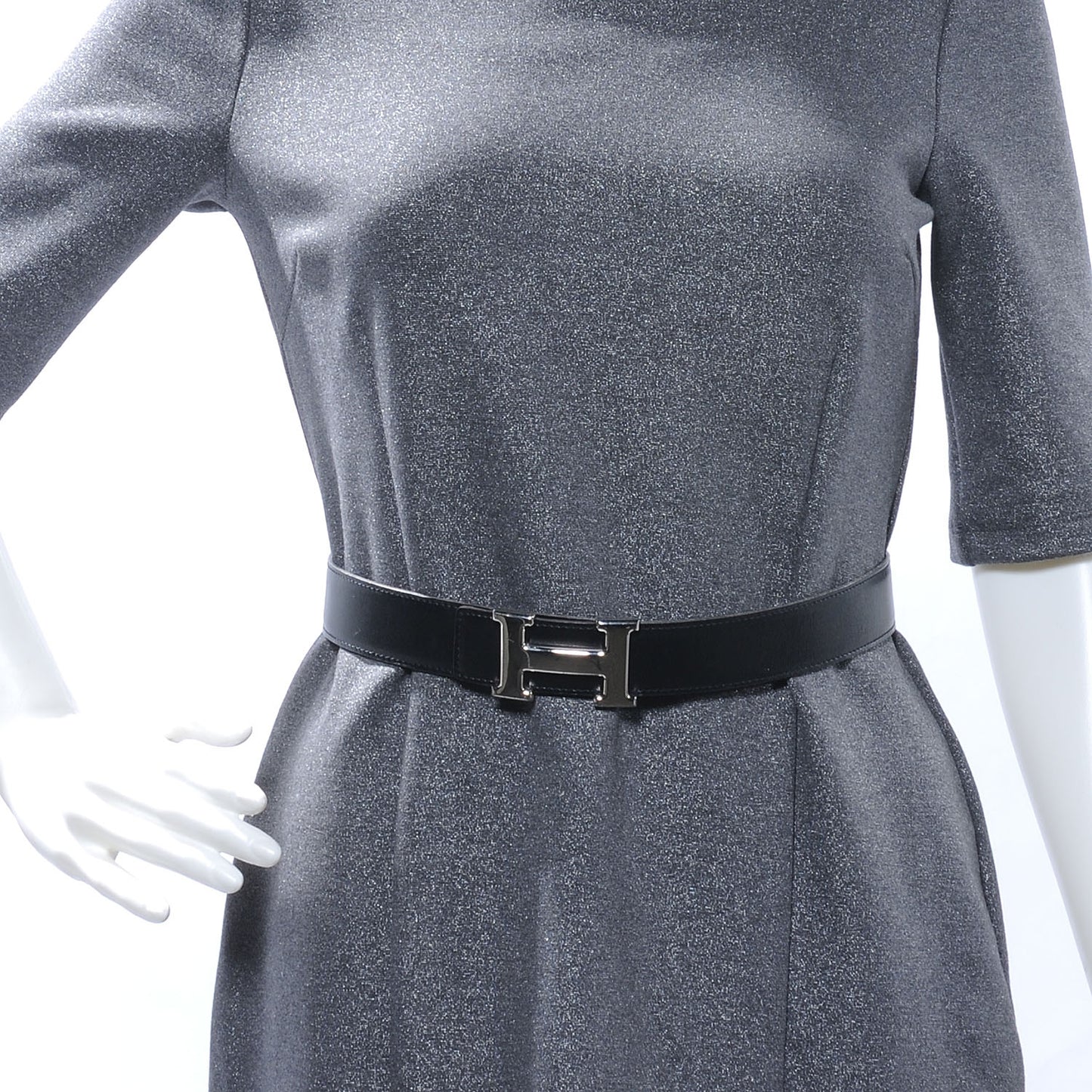 Box Reversible Constance 32mm H Belt Noir Gold 70