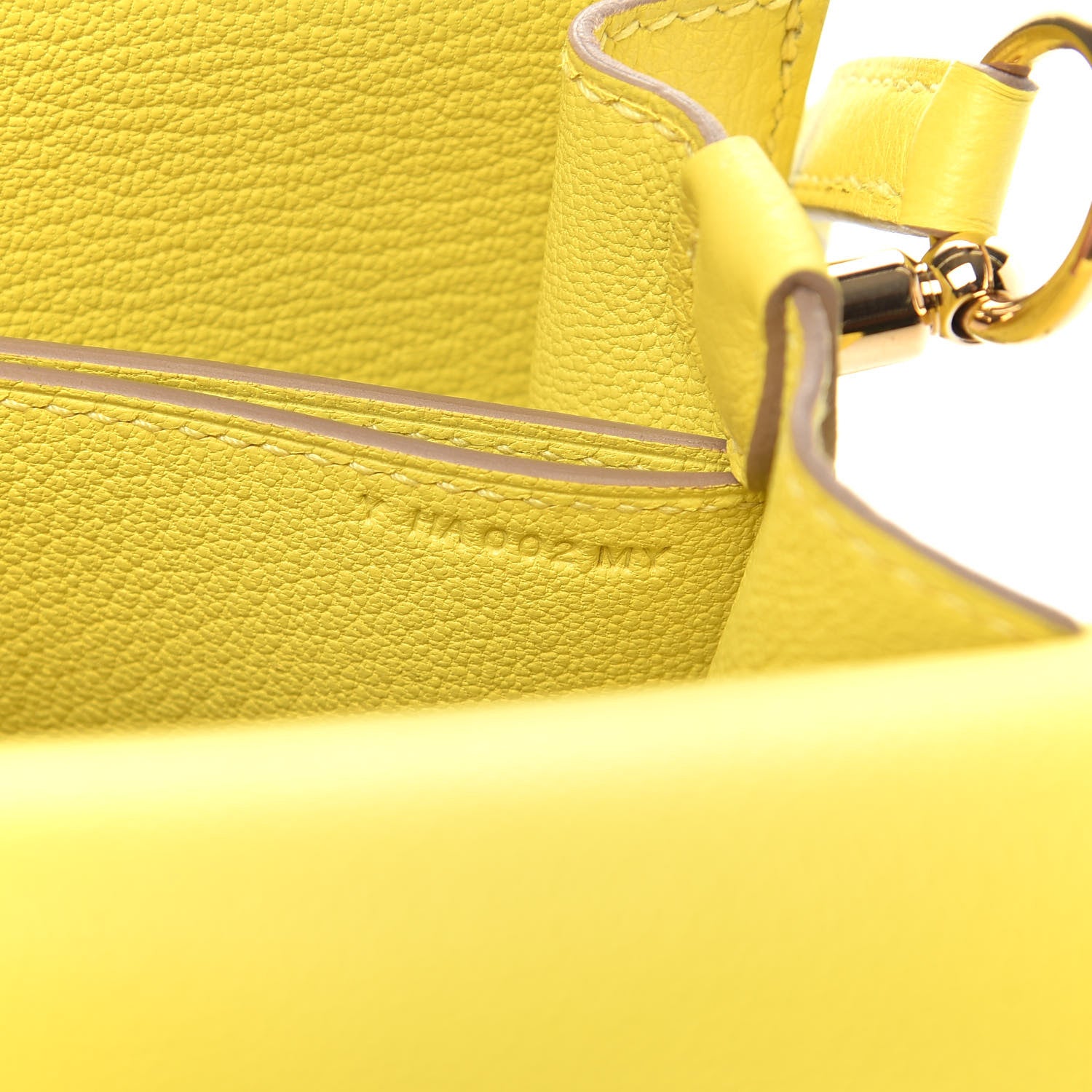 Hermes Evercolor Mini Sac Roulis Lime 7 of 10