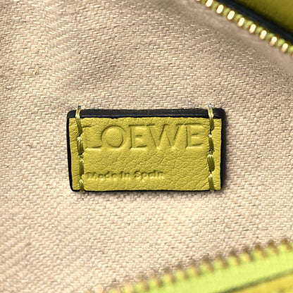 Loewe Calfskin Mini Puzzle Bag Soft Lime Yellow 6 of 10