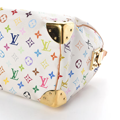 Louis Vuitton Monogram Multicolor Speedy 30 White 8 of 8