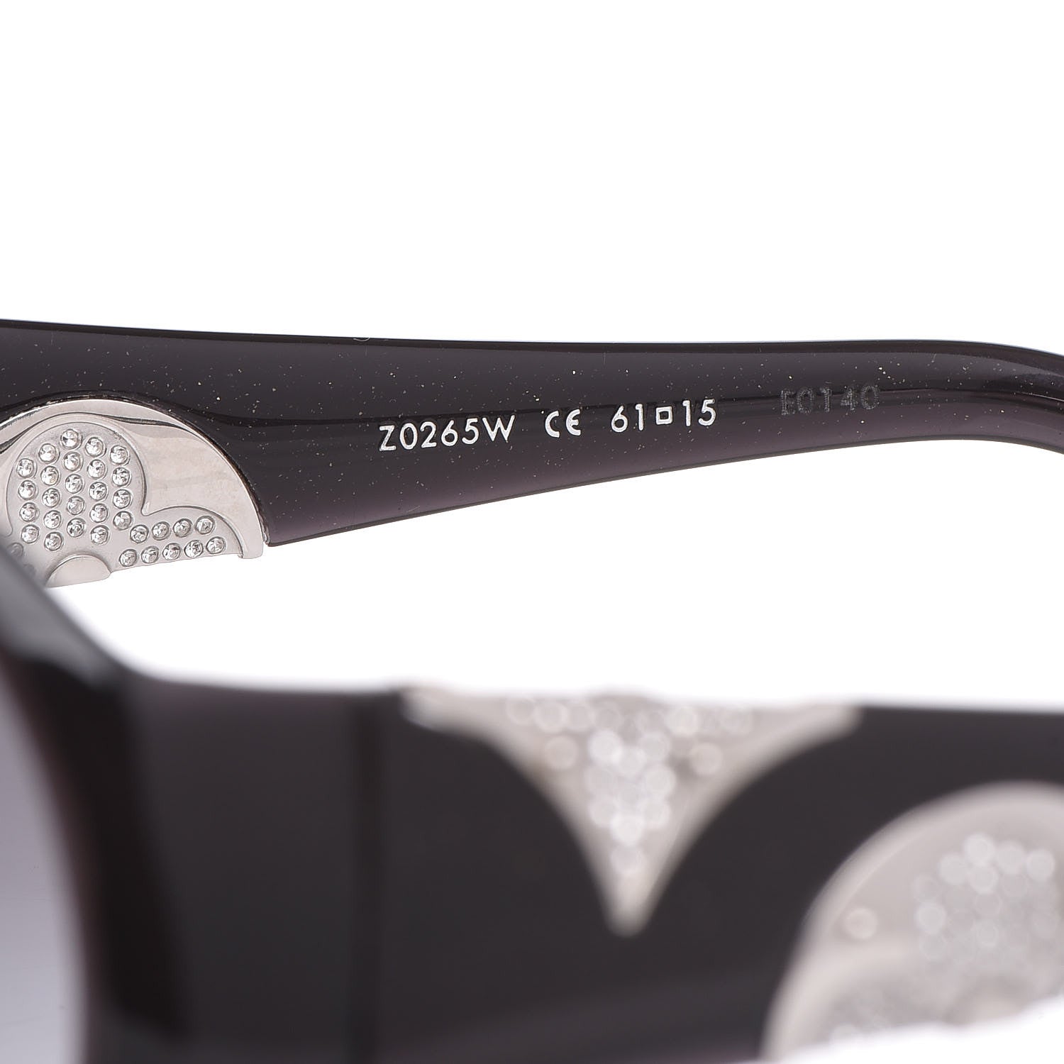 Louis Vuitton Iris PM Sunglasses Z0265W Black 7 of 8
