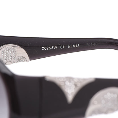 Louis Vuitton Iris PM Sunglasses Z0265W Black 7 of 8