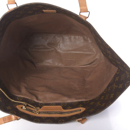 Louis Vuitton Monogram Sac Shopping Tote 5 of 10