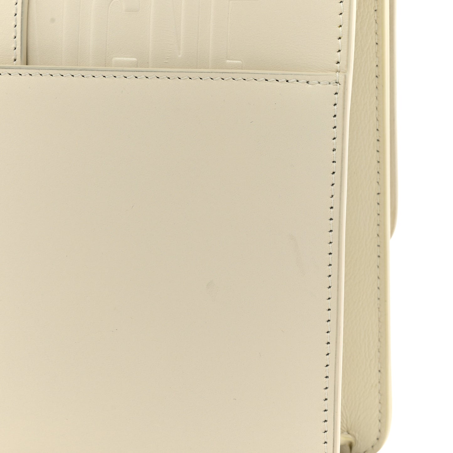 Box Calfskin 30 Montaigne Flap Bag Latte