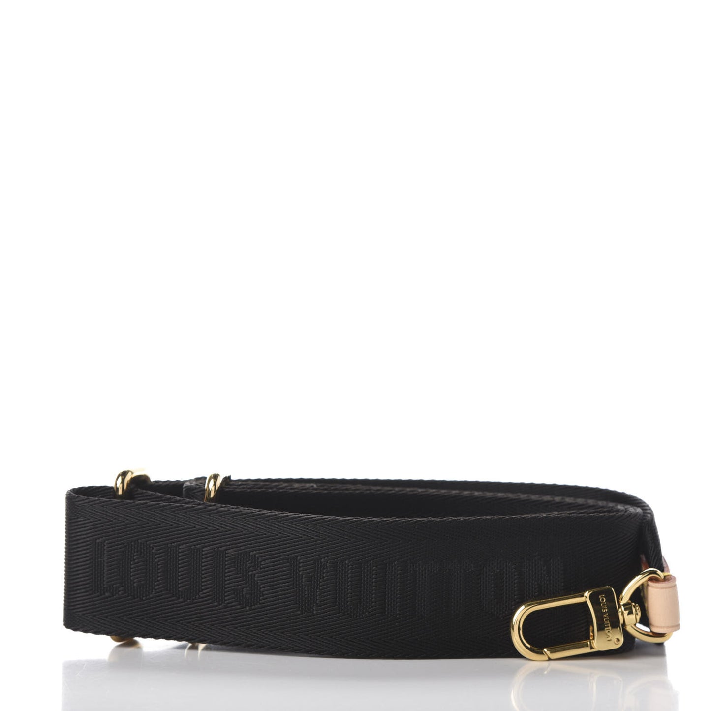 Monogram Multi Pochette Accessories Bandouliere Shoulder Strap Black
