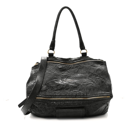 Givenchy Tumbled Sheepskin Large Pandora Black 1 of 13