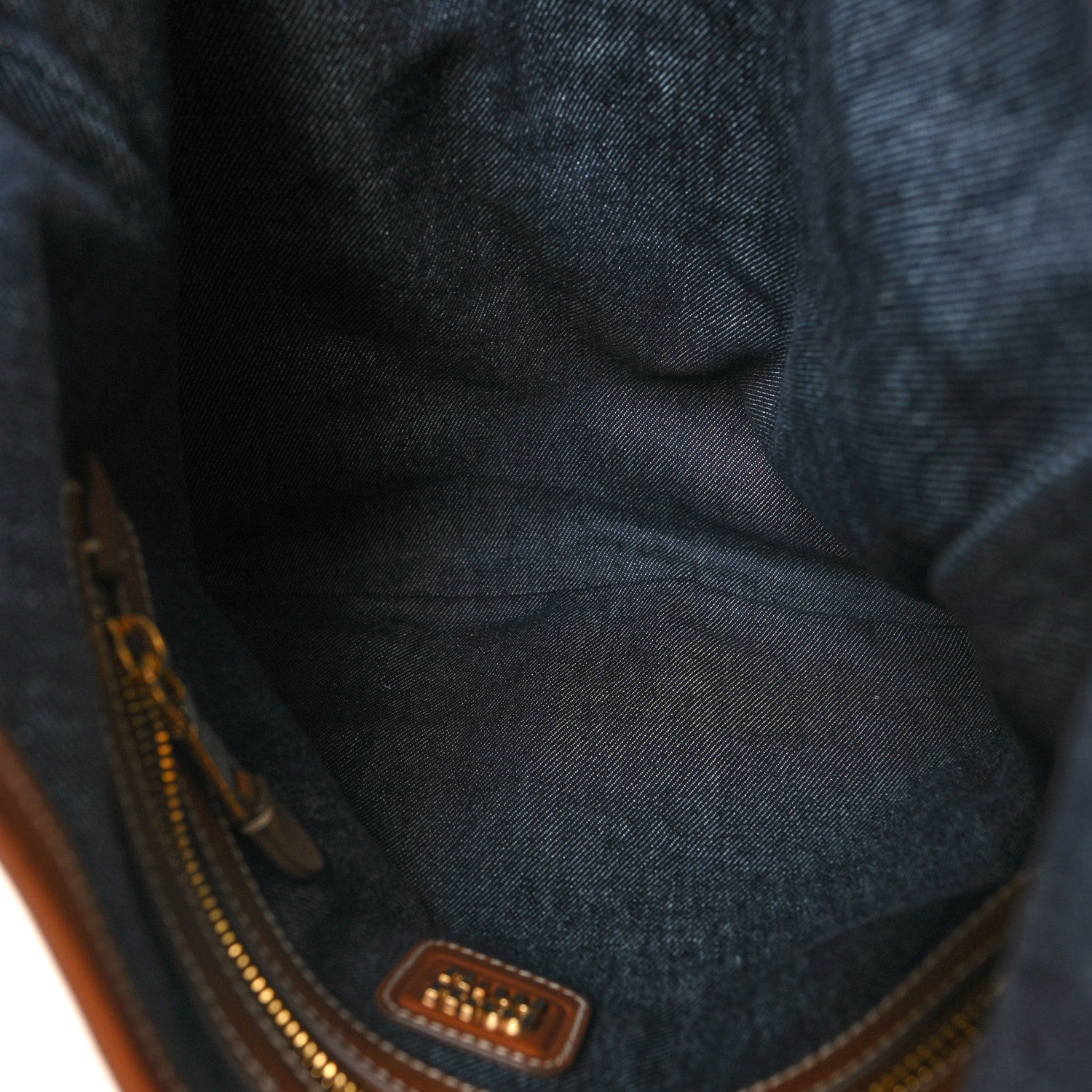 Miu Miu Denim Ivy Blue Brandy 4 of 8