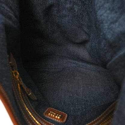 Miu Miu Denim Ivy Blue Brandy 4 of 8